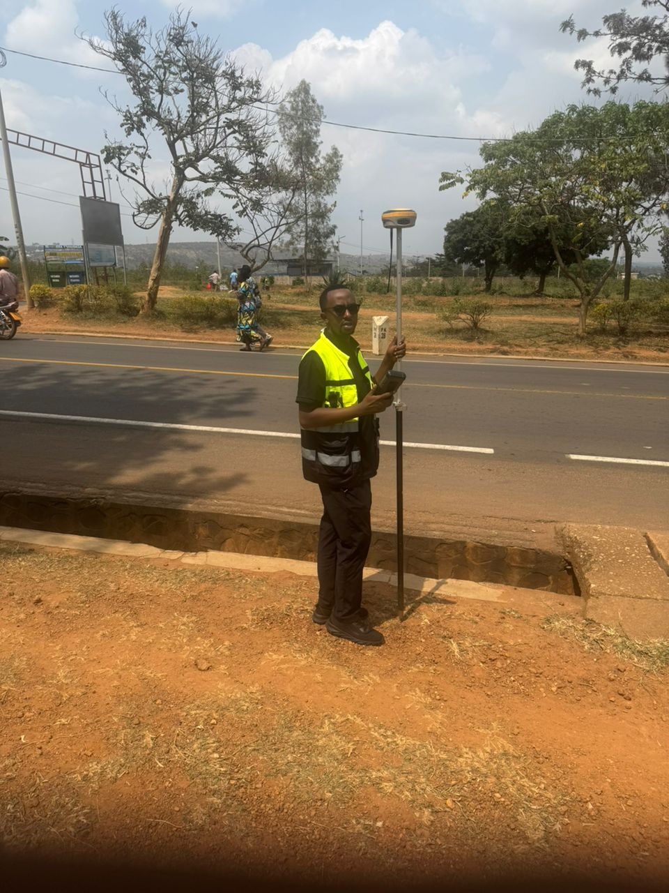Highway survey team